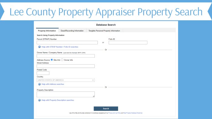 Lee-County-Property-Appraiser-Property-Search